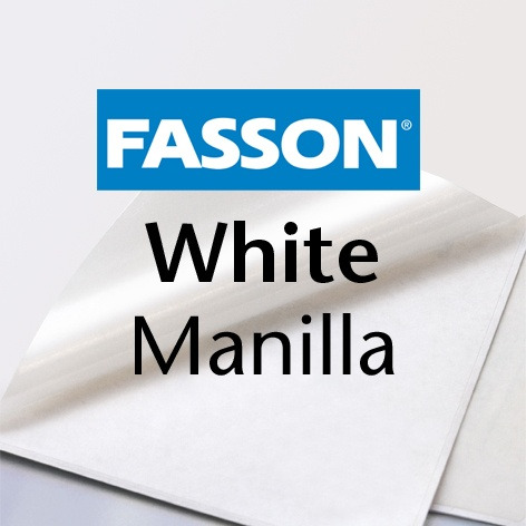 Fasson® White Manilla