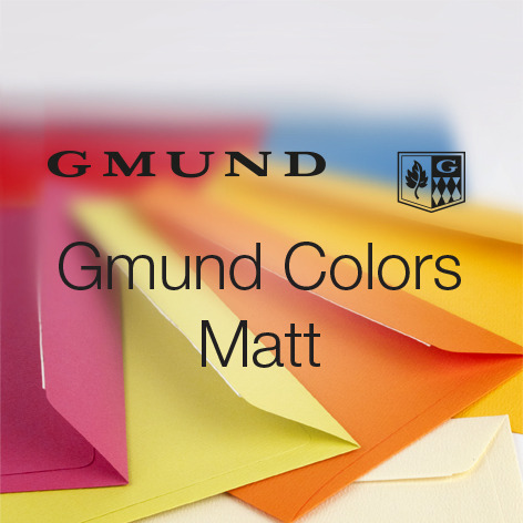Gmund Colors Matt konvolutter