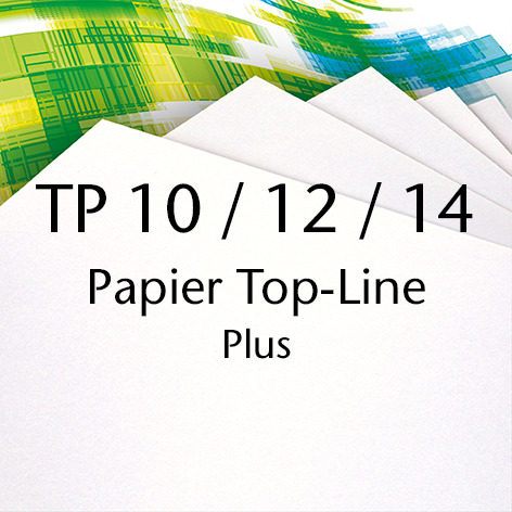 TP10 / TP12 / TP14 Papier Top-Line Plus