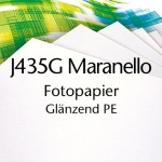 J435G Fotopapier Maranello Glänzend PE
