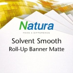 Natura Solvent Smooth Roll-Up Banner Matte