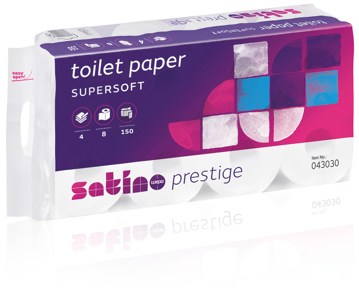 Satino by WEPA Prestige Toilettenpapier 4-lagig
